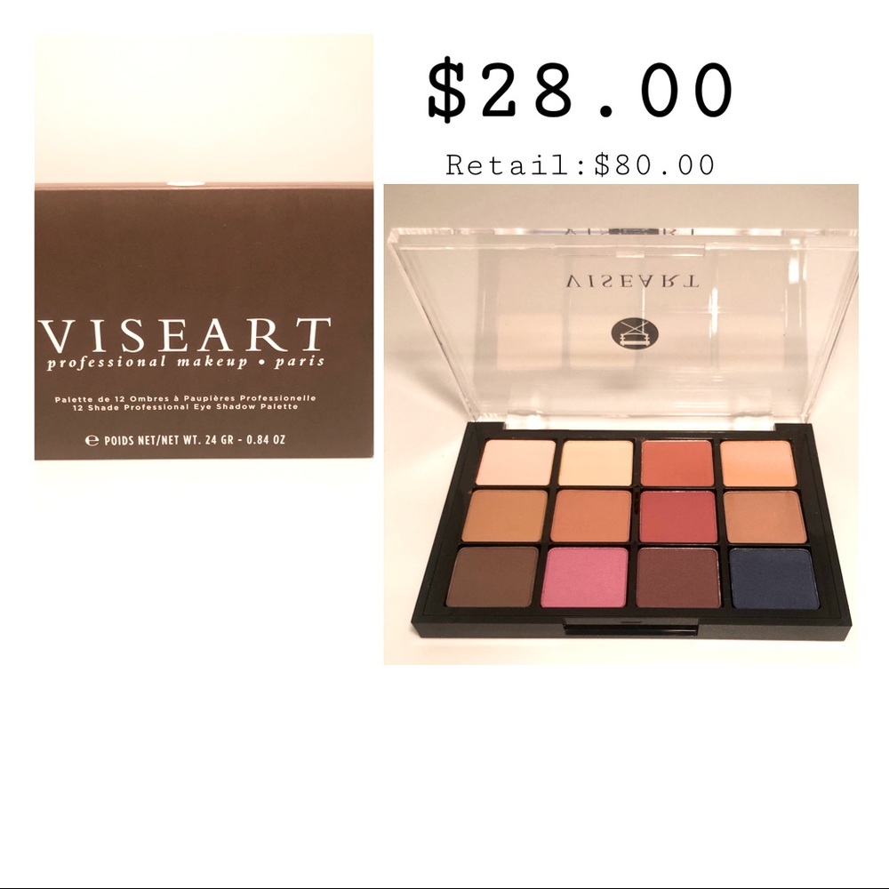 VISEART-Paris eyeshadow palette
